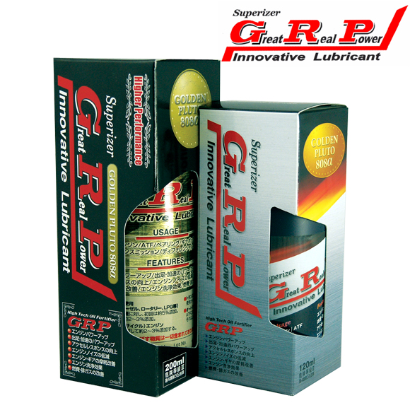 ジーアールピー(GRP)　“ゴールデンプルート”ハイテクオイル添加剤
